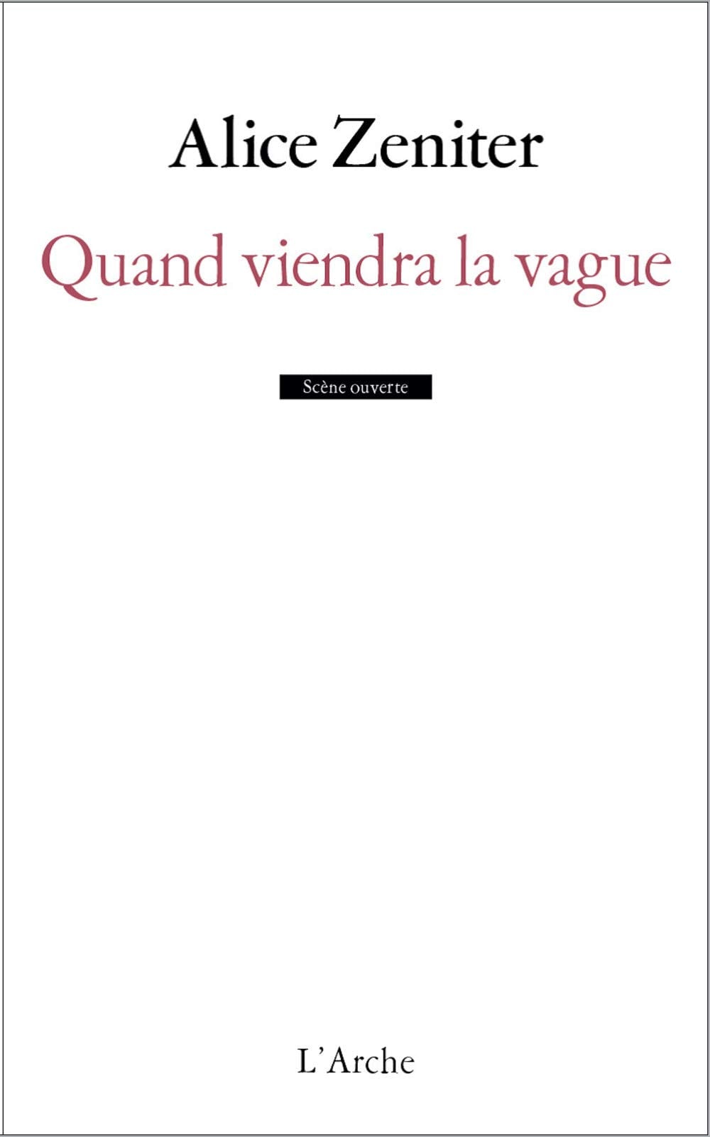Quand viendra la vague - Cover