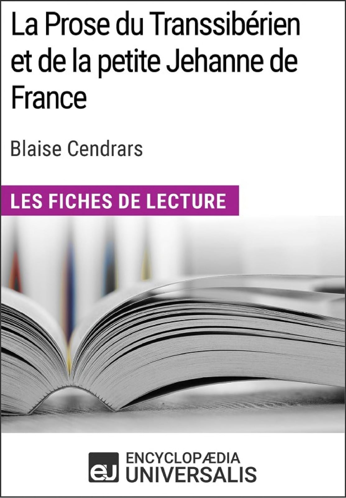 La Prose du Transsibérien et de la petite Jehanne de France de Blaise Cendrars - Cover
