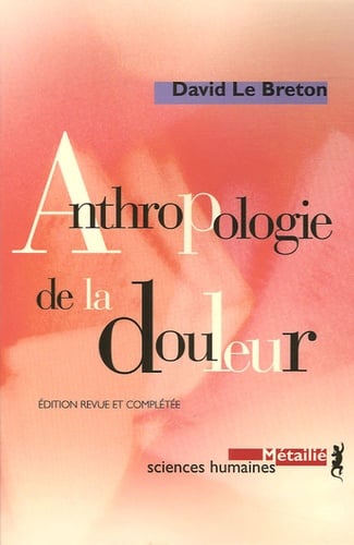 Anthropologie de la douleur - Cover