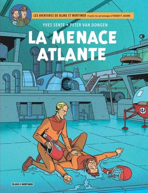 Blake & Mortimer - Tome 31 - La Menace atlante - Cover
