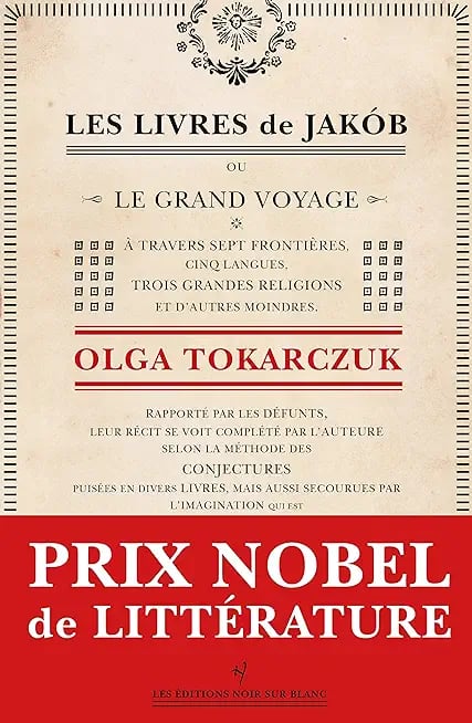 Les Livres de Jakób - Cover