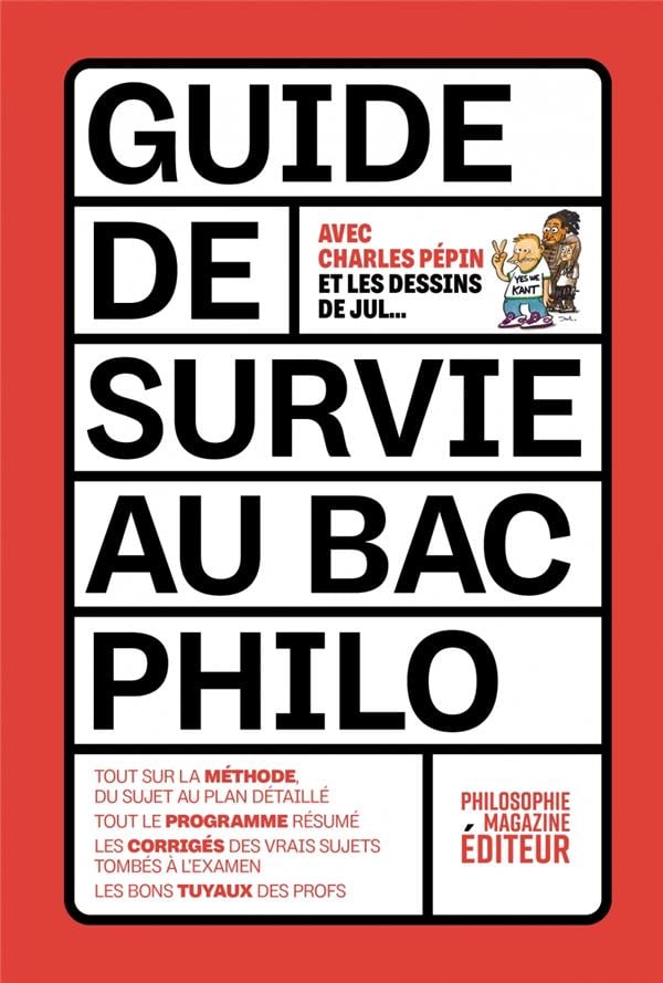 Guide de survie au bac philo - Cover