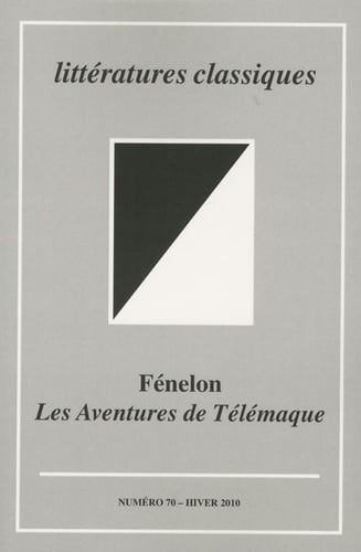 Fénelon, Les aventures de Télémaque - Cover