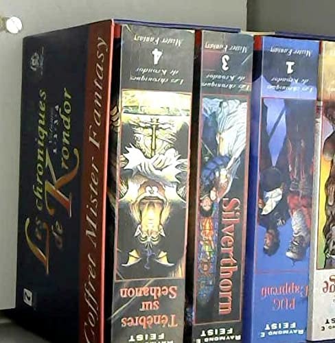 Les chroniques de Krondor coffret 4 volumes : Volume 1, Pug l'apprenti. - Cover