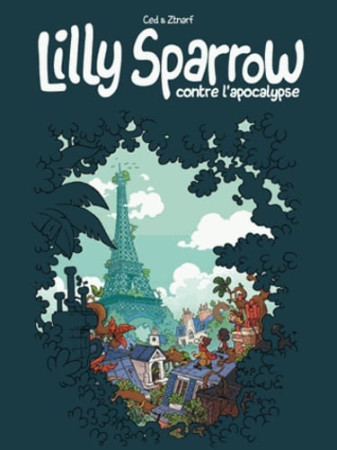 Lilly Sparrow contre l'apocalypse - Cover