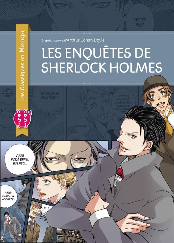 Les enquêtes de Sherlock Holmes - Cover