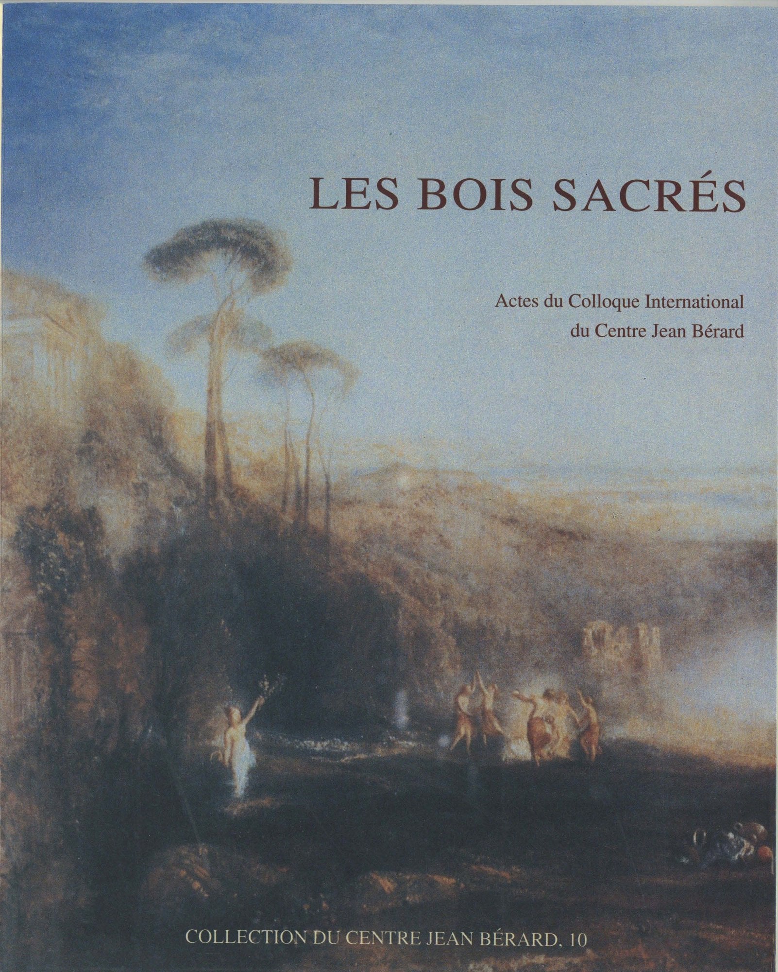 Les bois sacrés - Cover