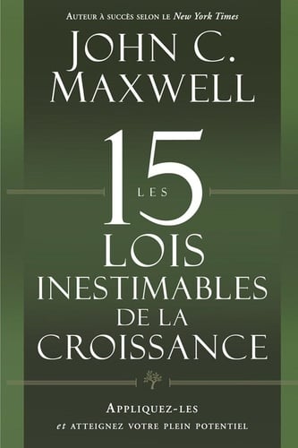 Les 15 Lois Inestimables de la Croissance - Cover