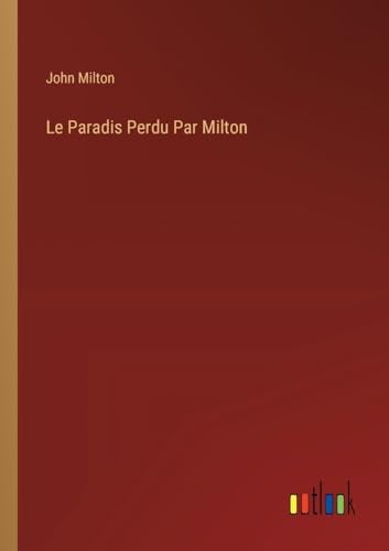 Le Paradis Perdu Par Milton - Cover