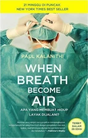 When Breath Becomes Air (Indonesian Edition) - Cover