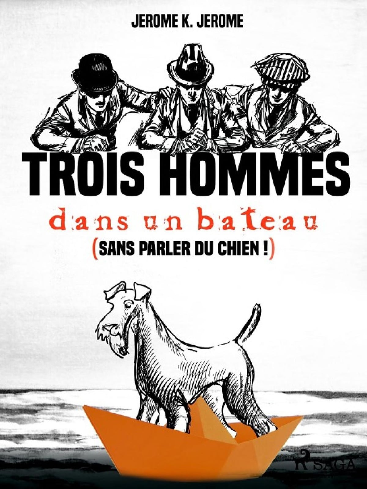 Trois hommes dans un bateau (sans parler du chien !) - Cover