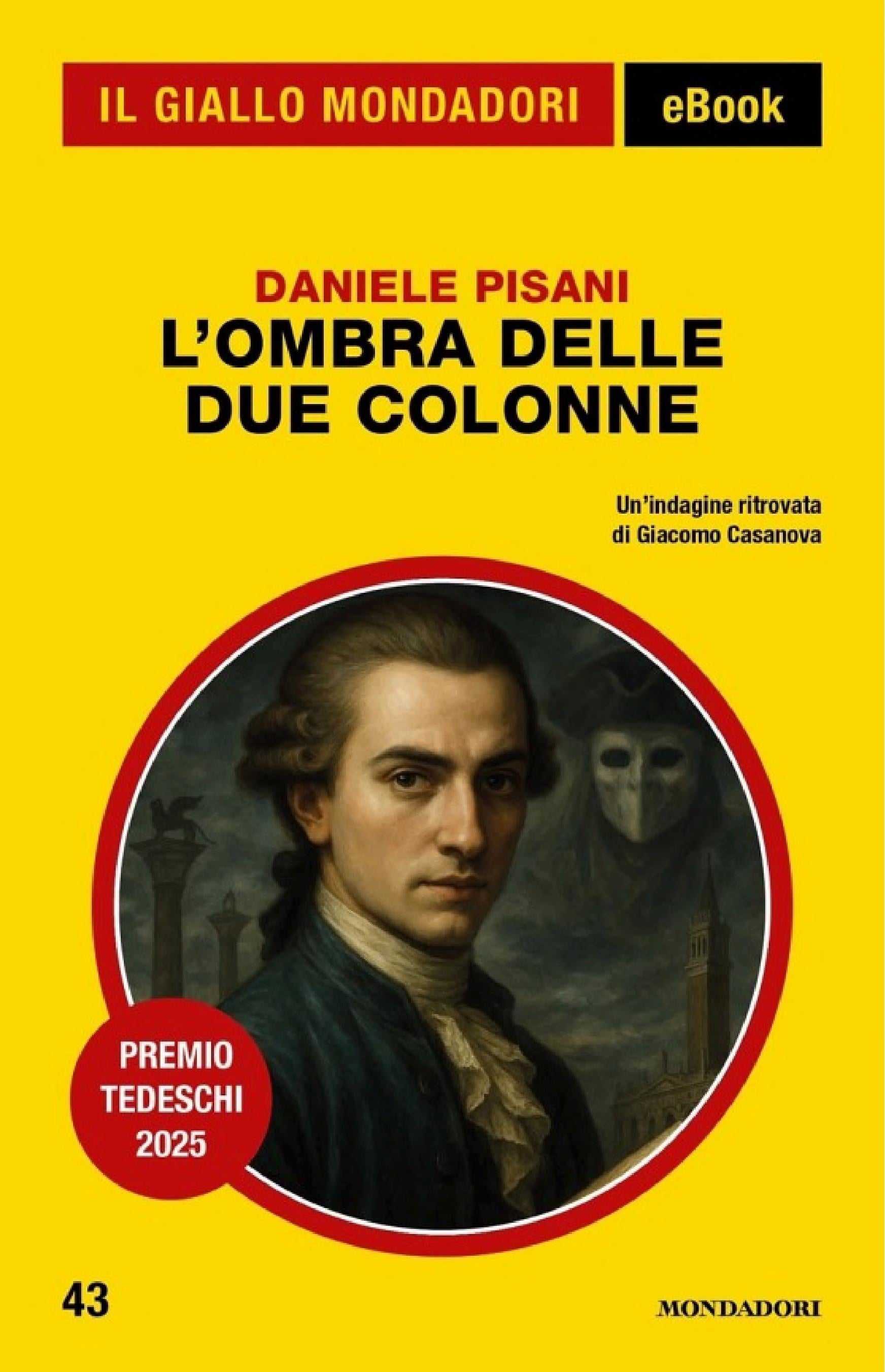 L'ombra delle due colonne (Il Giallo Mondadori) - Cover