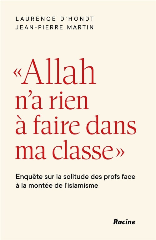 Allah n'a rien à faire dans ma classe - Cover