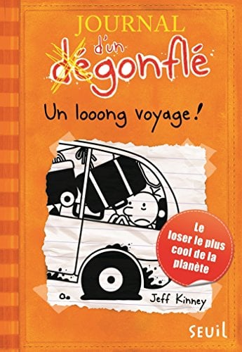 Un looong voyage. Journal d'un dégonflé, tome 9 - Cover