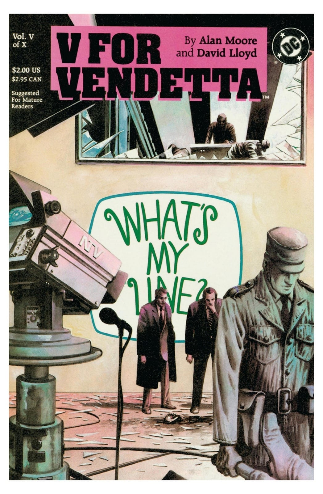 V pour Vendetta - Chapitre 5 - Cover