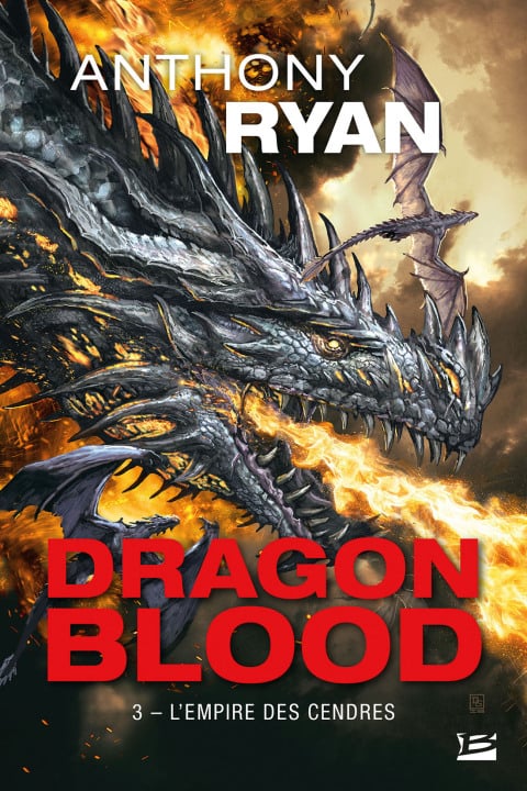 Dragon Blood, T3 : L'Empire des cendres - Cover