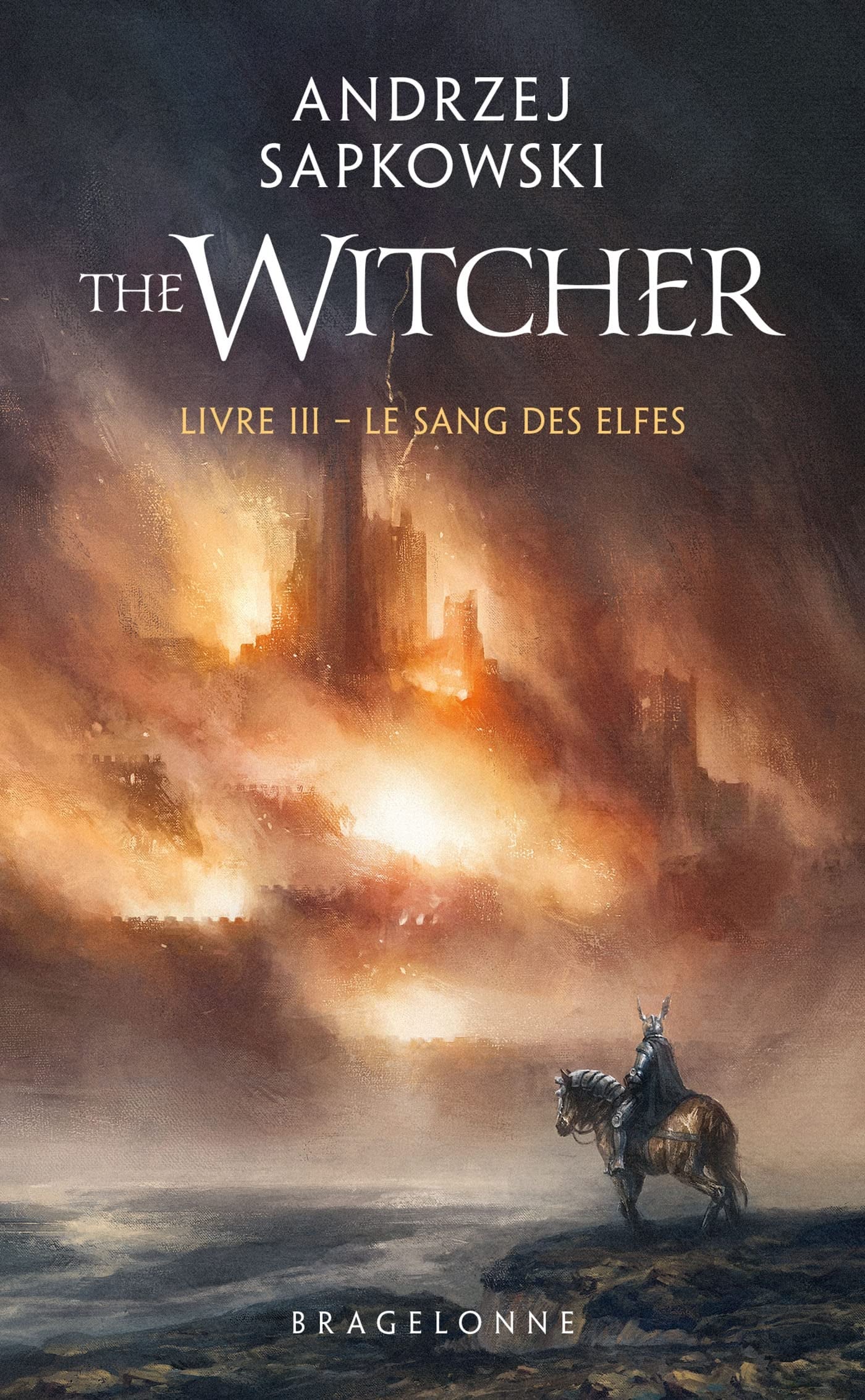 Sorceleur (Witcher) - Poche , T3 : Le Sang des elfes - Cover