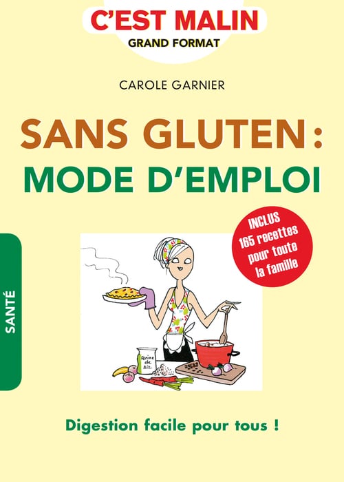 Sans gluten : mode d'emploi, c'est malin - Cover