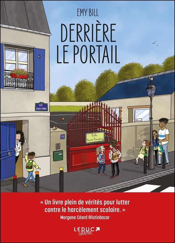 Derrière le portail - Cover