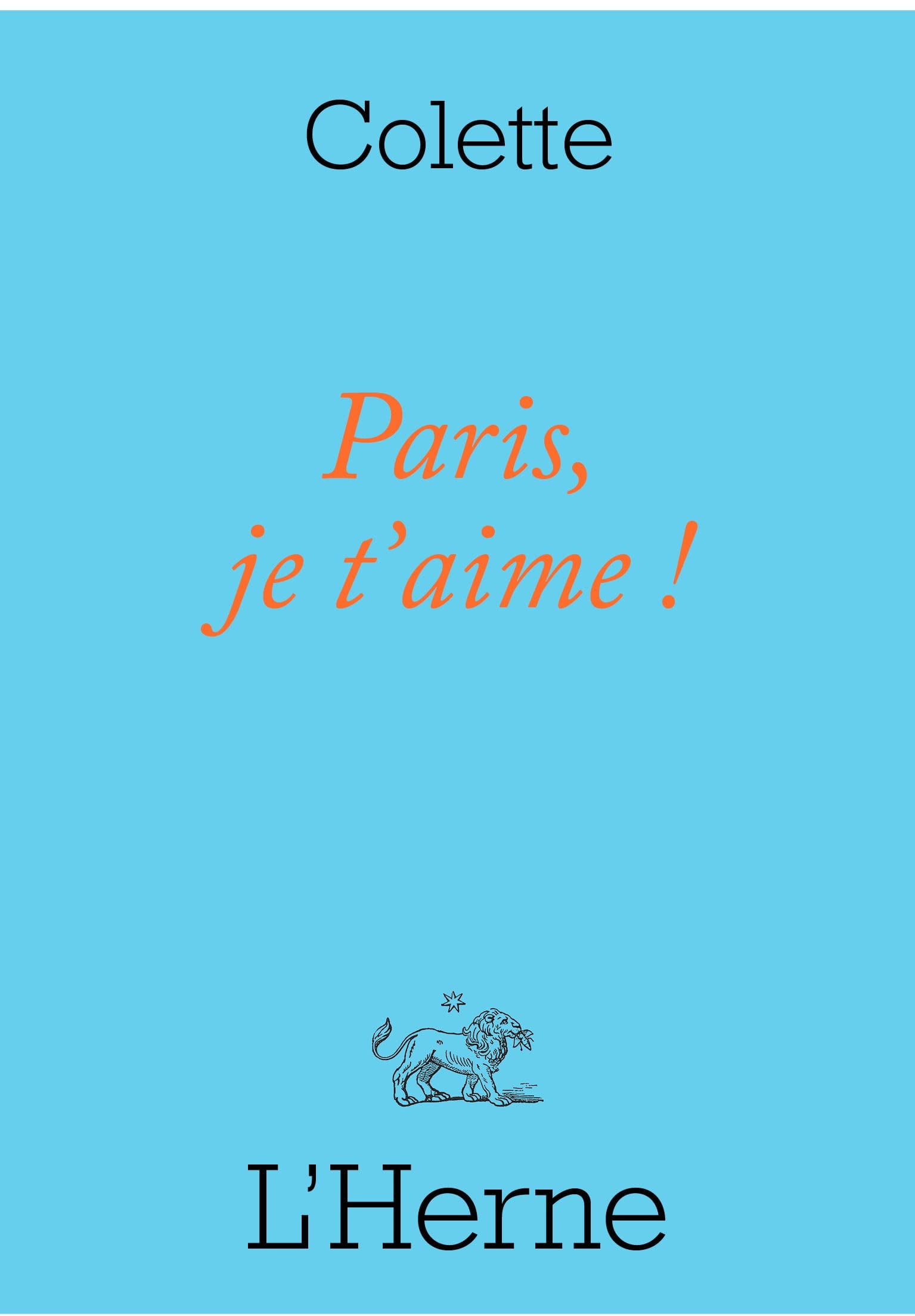 Paris, je t'aime ! - Cover