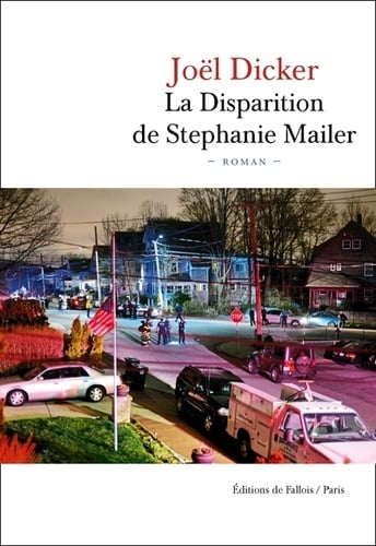 La disparition de Stephanie Mailer - Cover