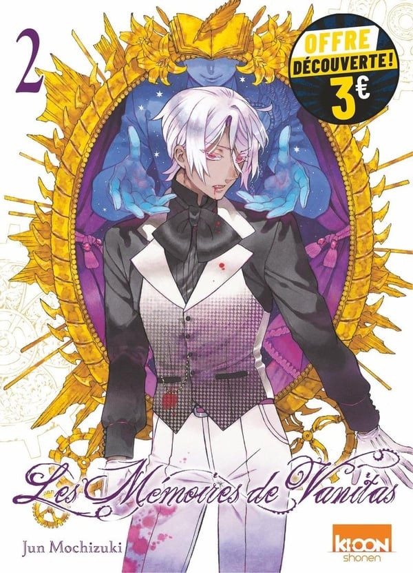 Les mémoires de Vanitas Tome 2 - Cover