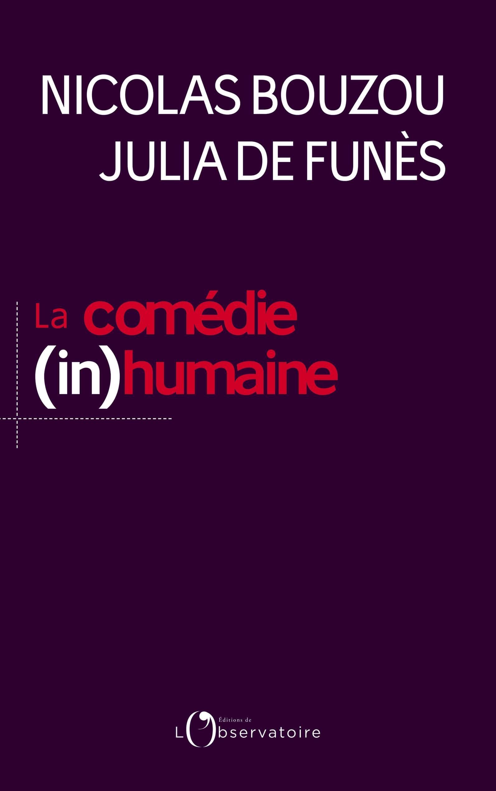 La Comédie (in)humaine - Cover