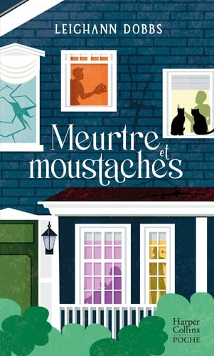Meurtre et moustaches - Cover