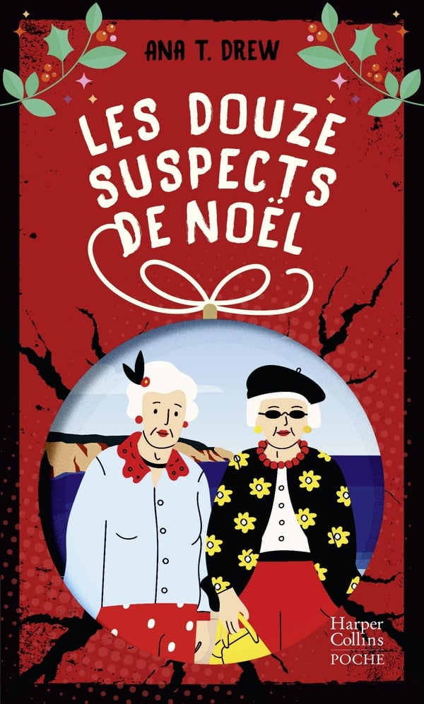 Les douze suspects de Noël - Cover