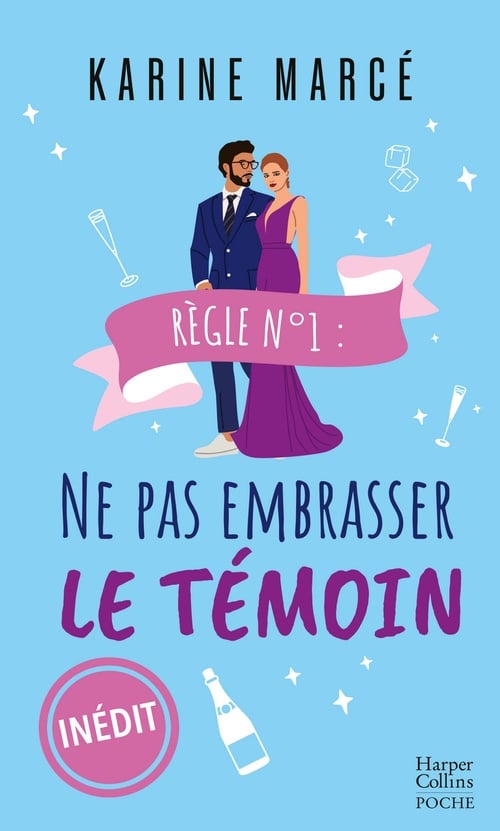 Règle numéro 1 : ne pas embrasser le témoin - Cover