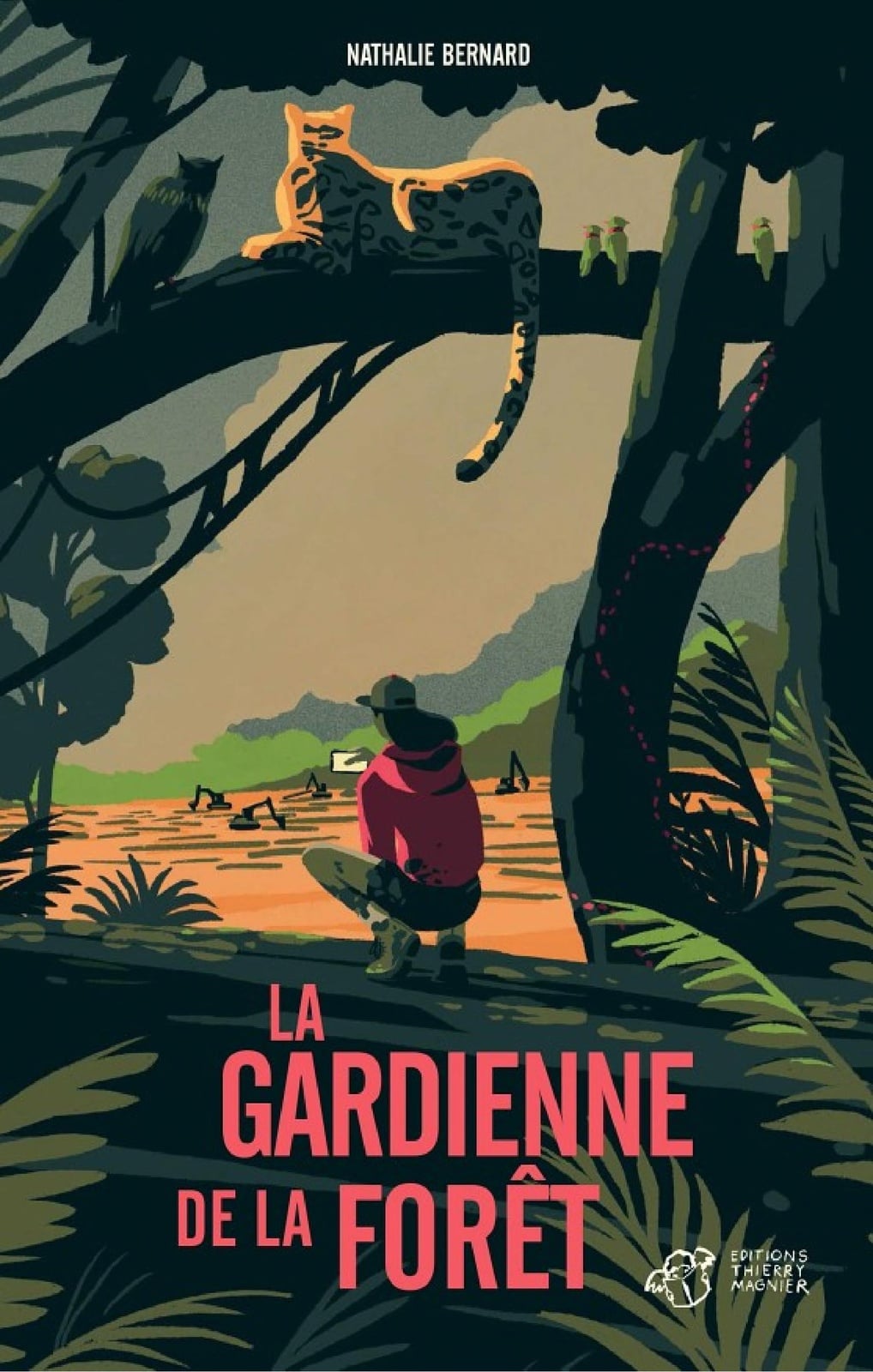 La gardienne de la forêt - Cover