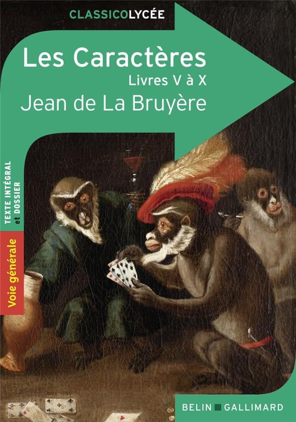 Les caractères (livres V à X) - Cover