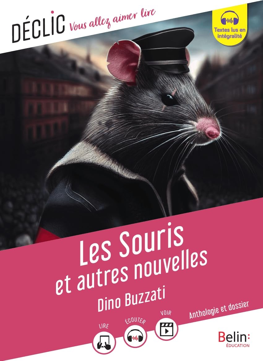 Les Souris et autres nouvelles de Dino Buzzati - Cover