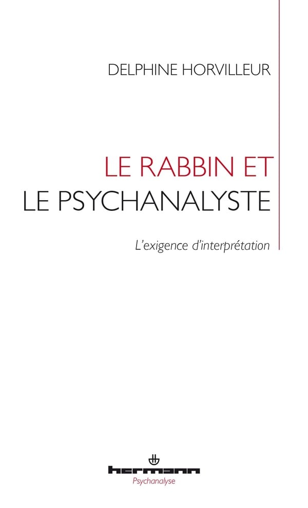 Le rabbin et le psychanalyste - Cover