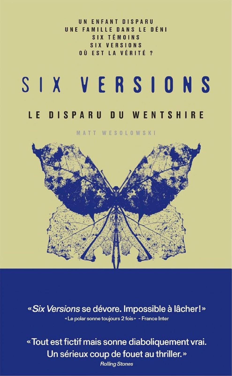 Six versions - Tome 3 Le Disparue du Wentshire - Cover