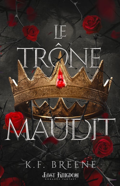 Le trône maudit - Cover