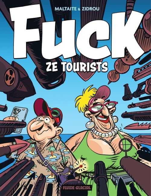 Fuck Ze Tourists - Cover