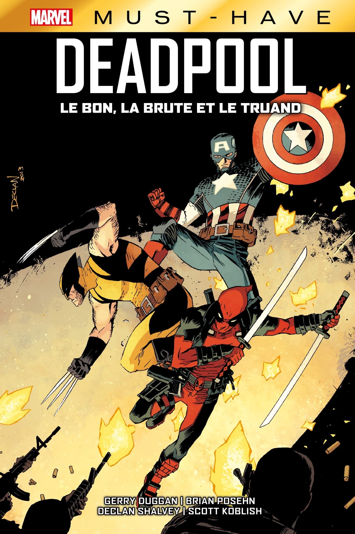 Best of Marvel (Must-Have) : Deadpool - Le bon, la brute et le truand - Cover