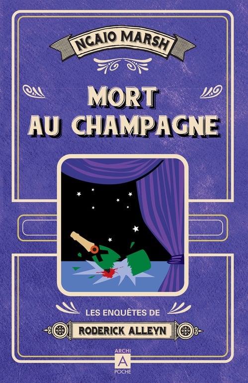 Mort au champagne - Cover