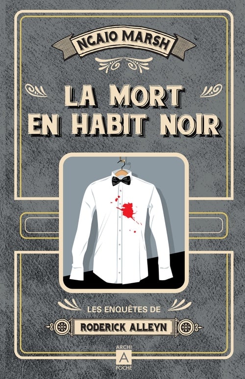 La mort en habit noir - Cover