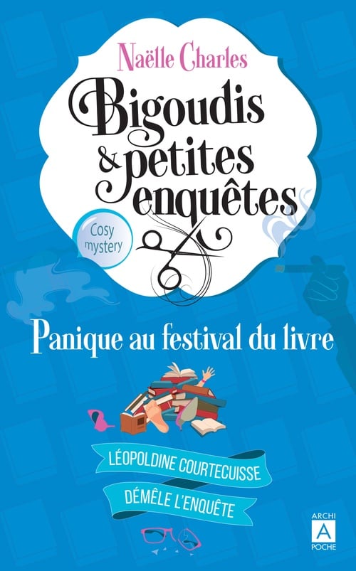 Bigoudis et petites enquêtes - Panique au Festival du Livre Tome 5 - Cover