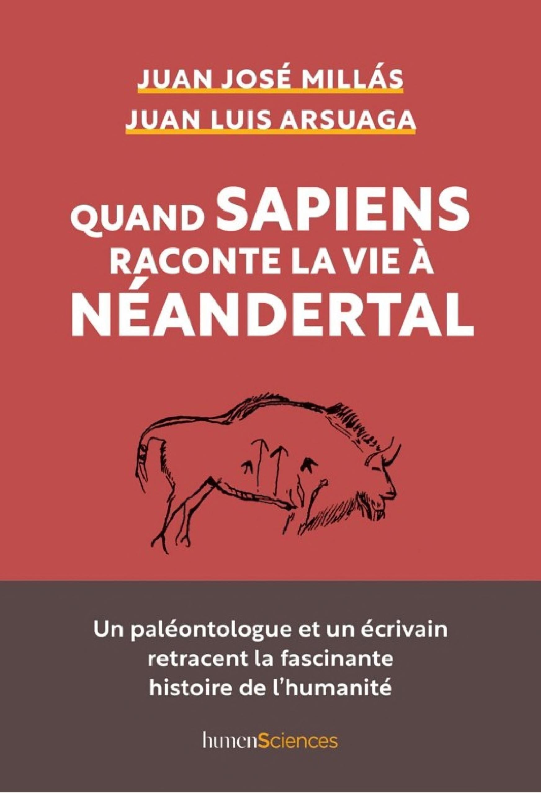Quand Sapiens raconte la vie à Néandertal - Cover