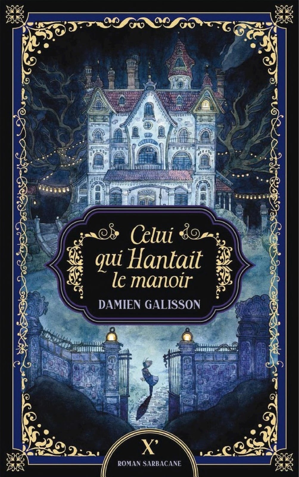 Celui qui Hantait le manoir - Cover