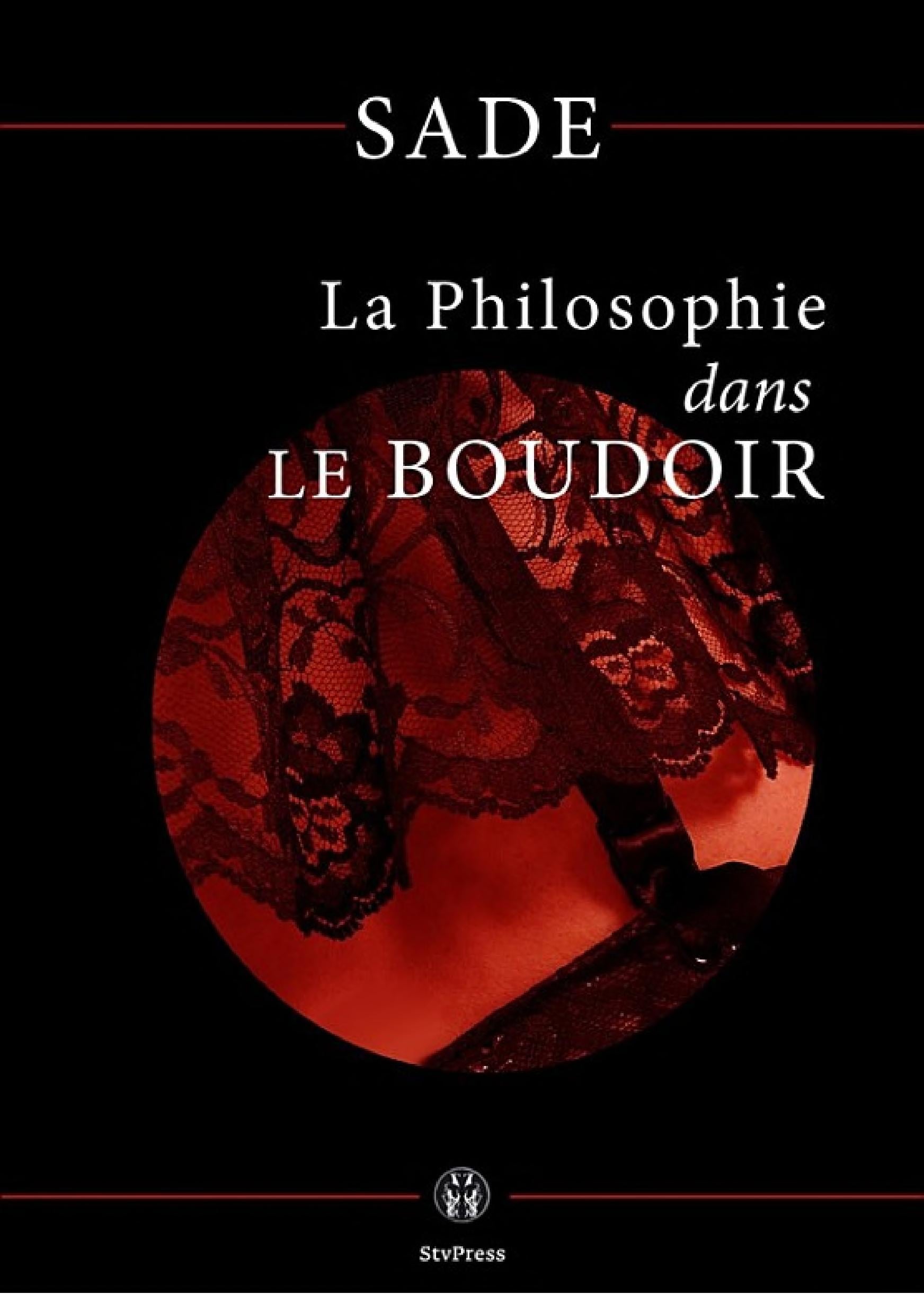 La Philosophie dans le boudoir - Cover