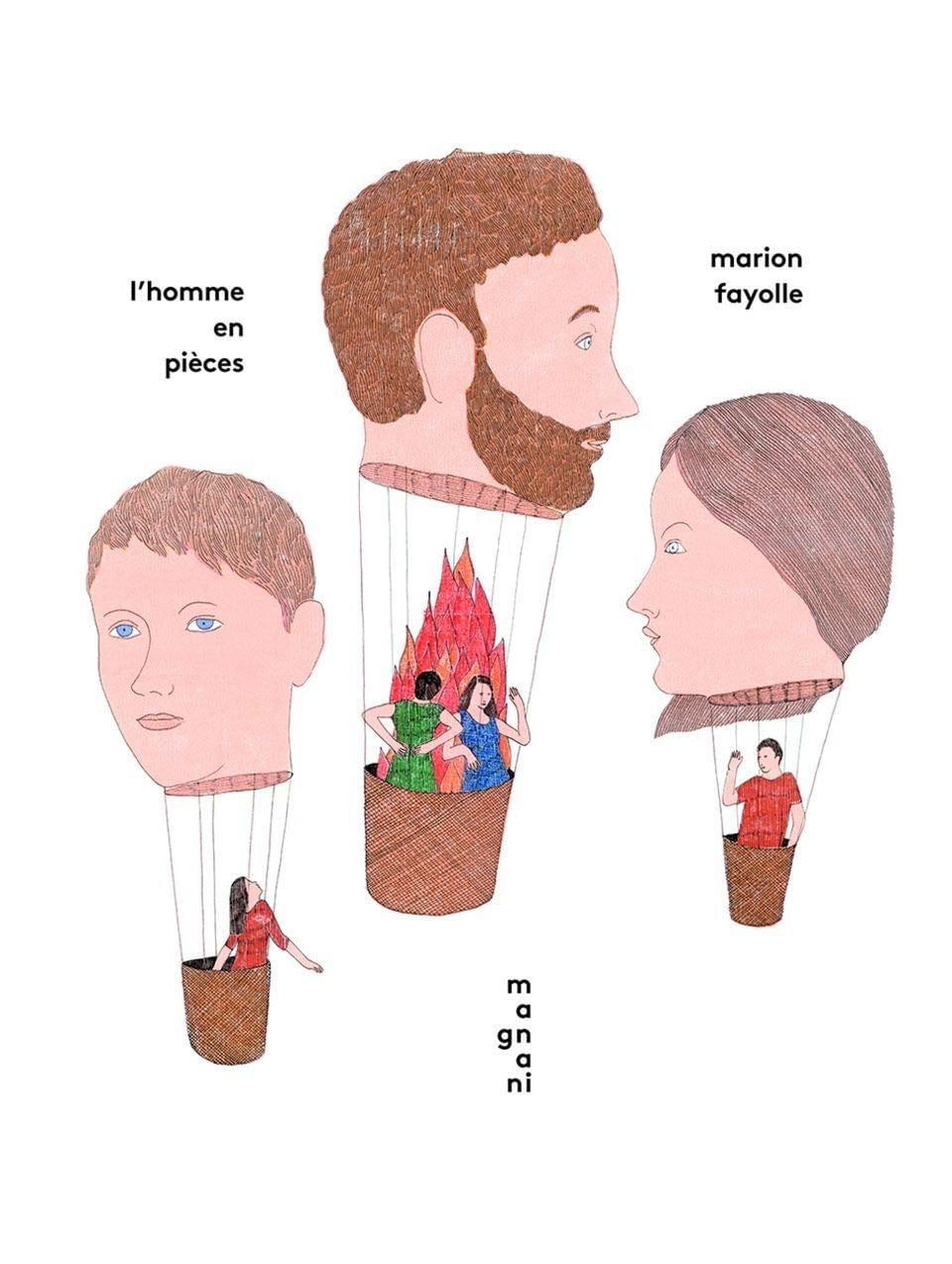 L'homme en pièces - Cover