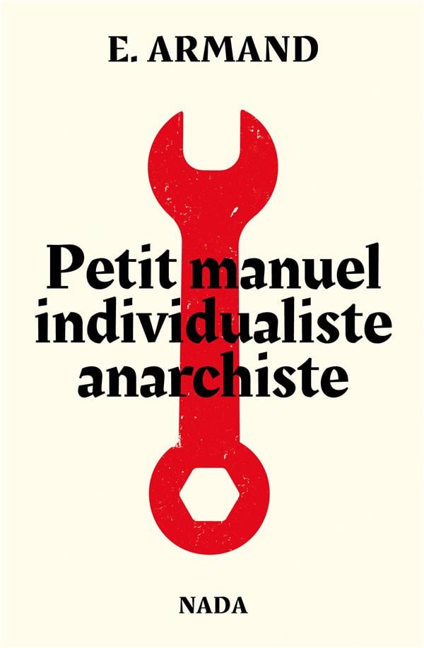 Petit manuel individualiste anarchiste - Cover