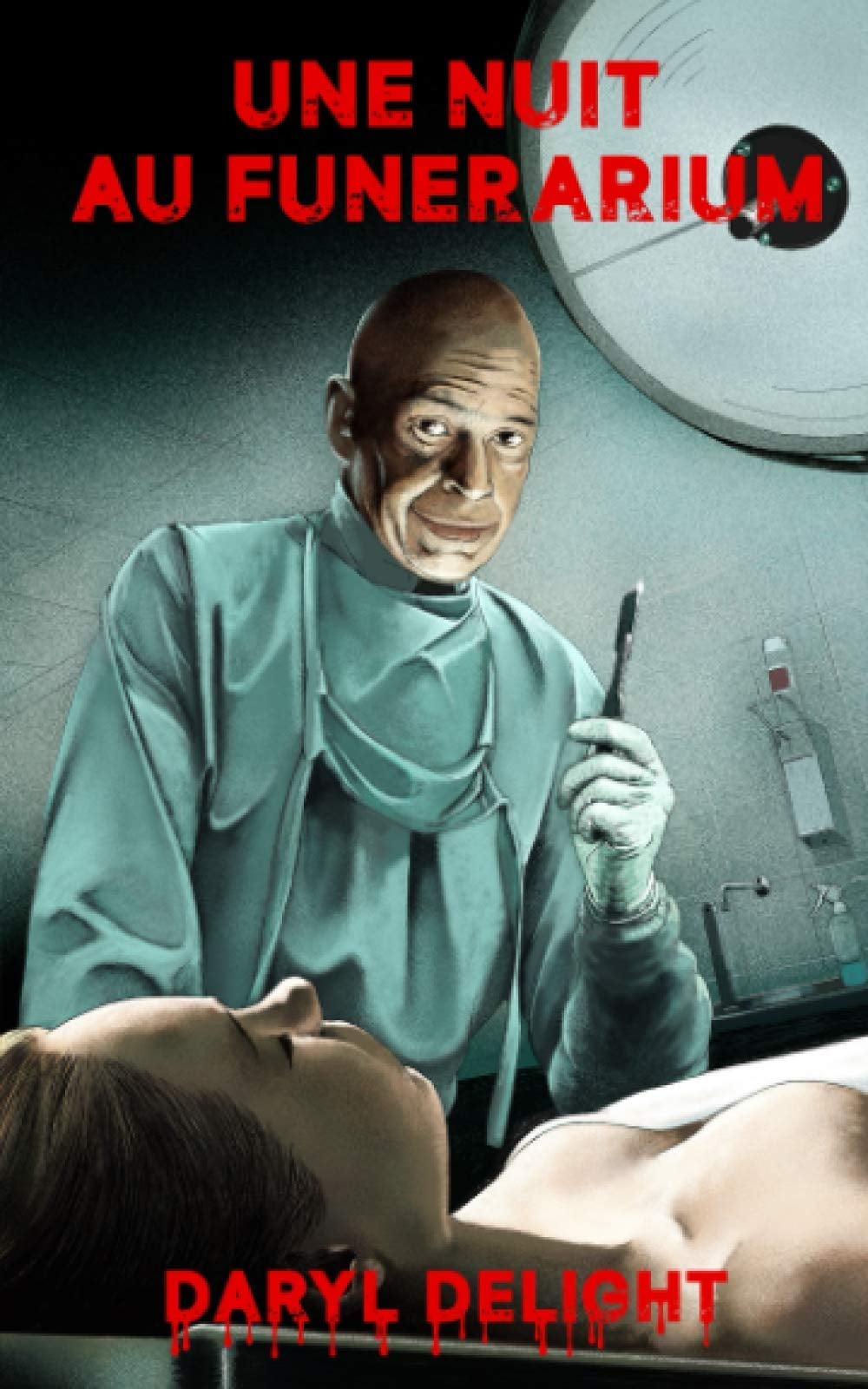 Une nuit au funérarium - Cover