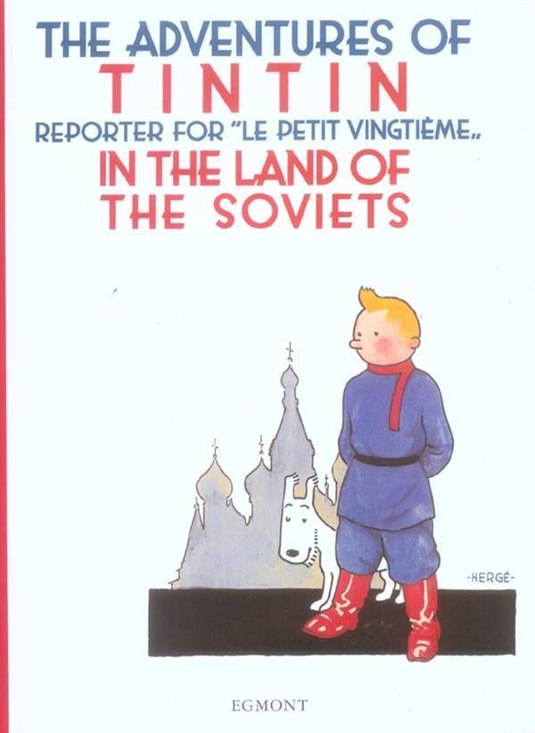 Tintin in the Land of the Soviets - Cover