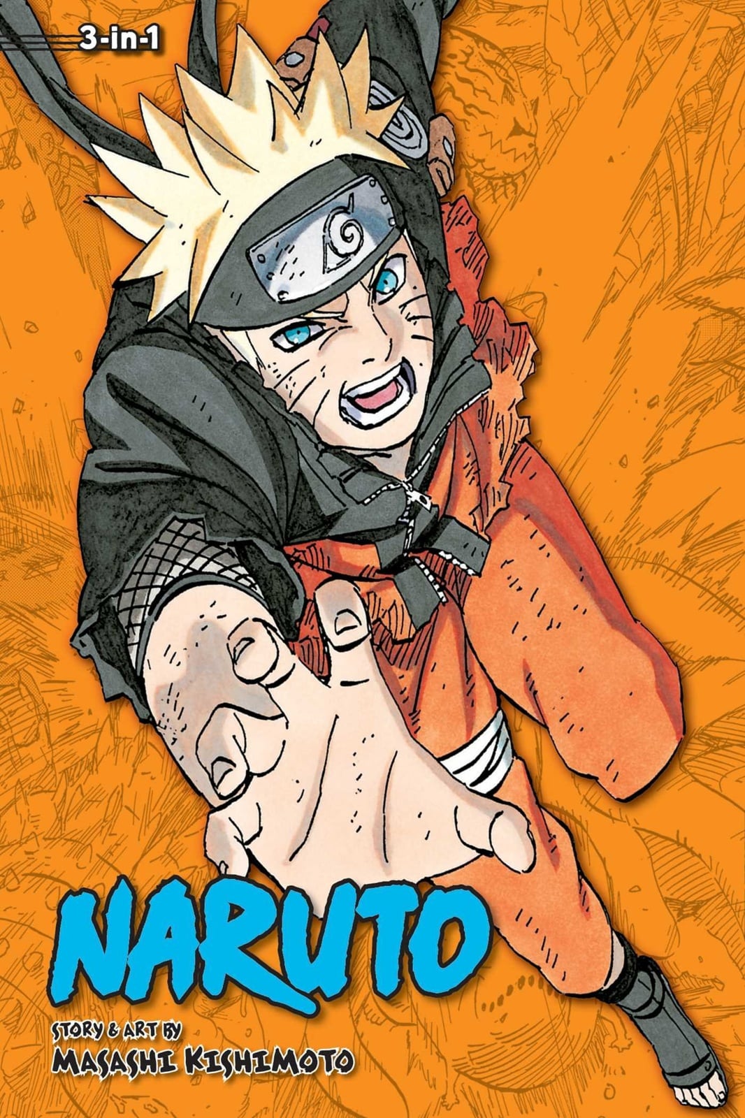 Naruto (3-in-1 Edition), Vol. 23 - Cover