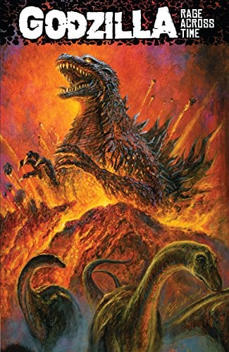 Godzilla: Rage Across Time - Cover